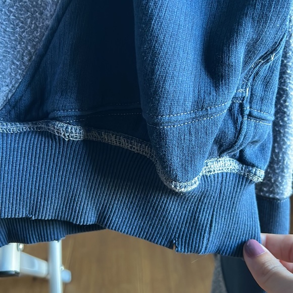 Free People Touch of Grey in Blue - Picture 6 of 7